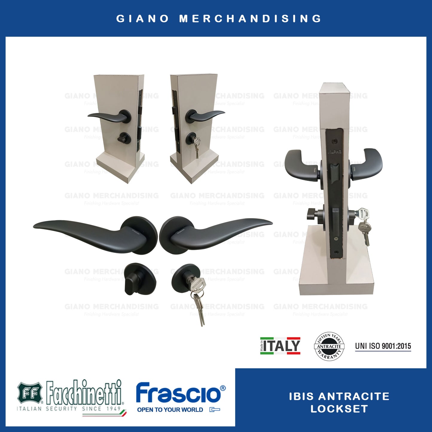 FRASCIO IBIS RT (Mortisse Lockset)