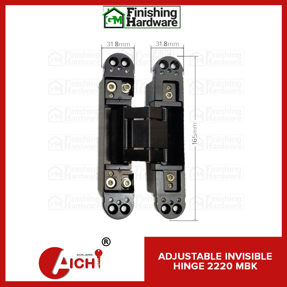 3D Adjustable Invisible Door Hinge