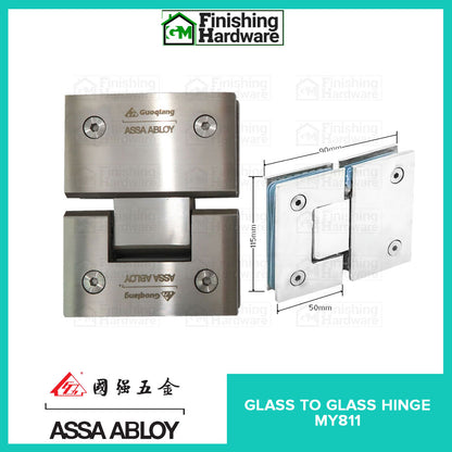 Assa Abloy Glass to Glass Hinge MY811