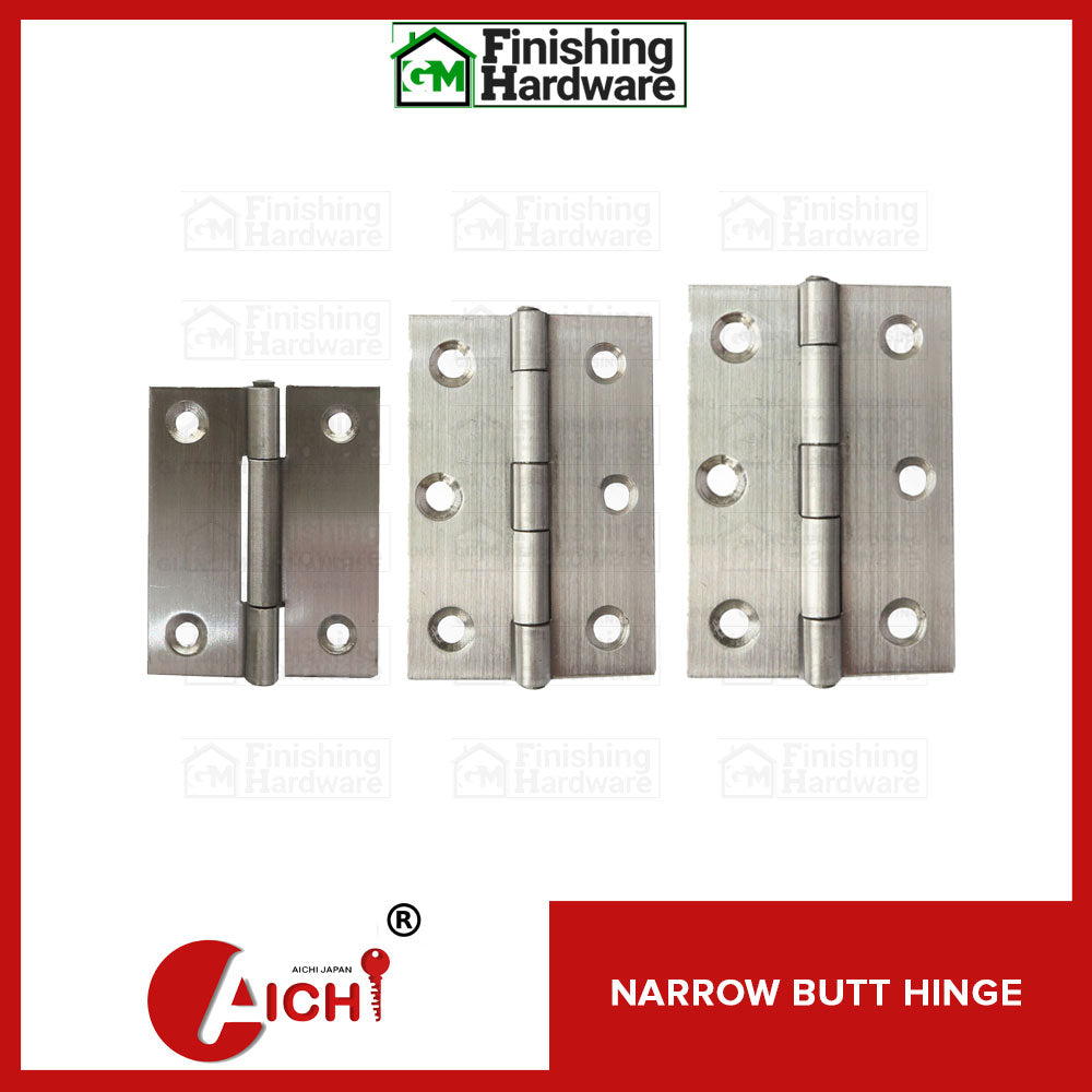 Narrow Butt Hinge (1Pair)