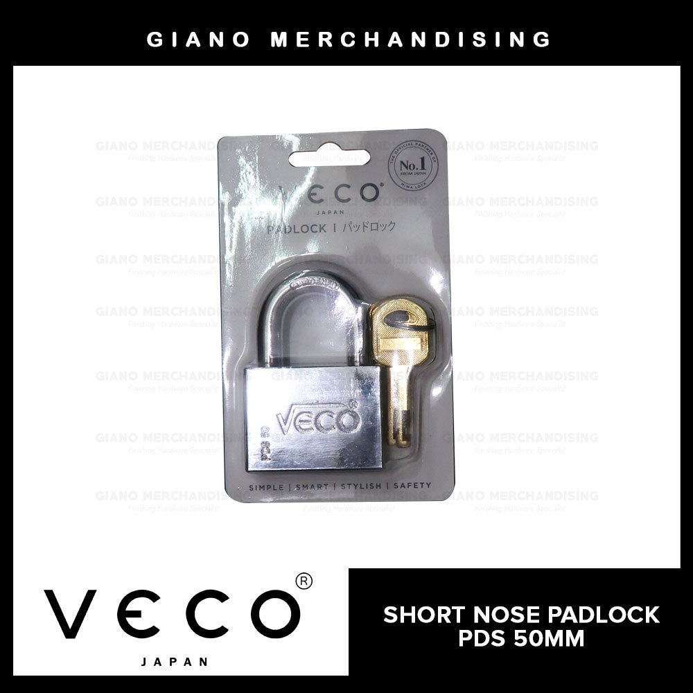 Veco Short Nose Padlock PDS (50MM)