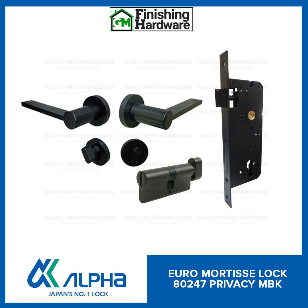 Alpha Euro Mortisse Door Lock 80247