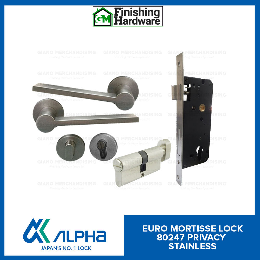 Alpha Euro Mortisse Door Lock 80247