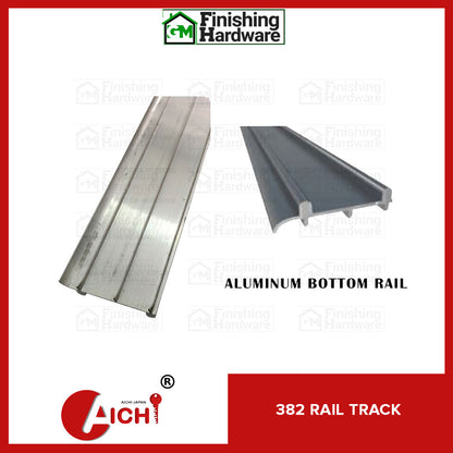 Top and Bottom Aluminum 382 Rail (3 Meters)