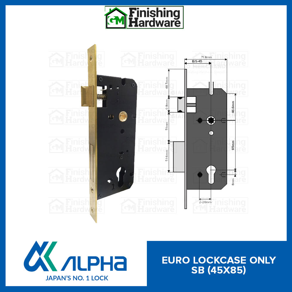 Alpha Mortisse Lockcase Only (45x85mm)