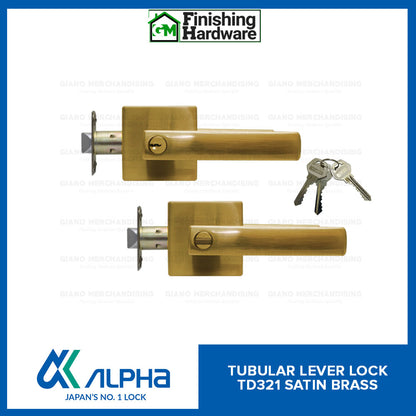 Alpha Tubular Lever Door Lock