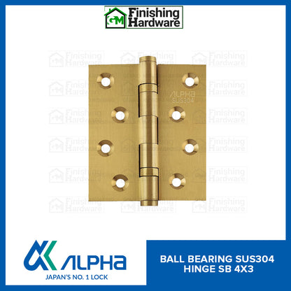 Alpha Ball Bearing Hinges (4x3x3.0mm)