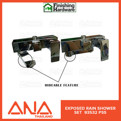 ANA Exposed Rain Shower Set 93532 PSS