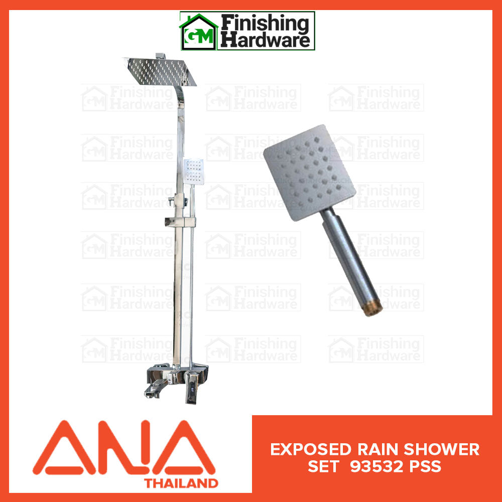 ANA Exposed Rain Shower Set 93532 PSS