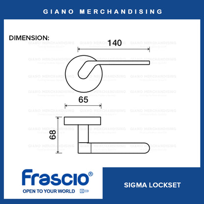 FRASCIO Sigma (Mortisse Lockset)