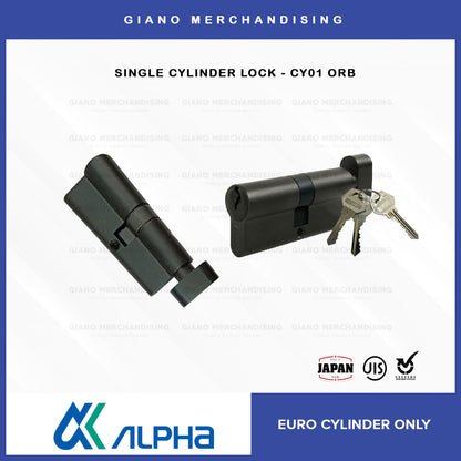 Euro Cylinder 70mm for Mortisse Lock