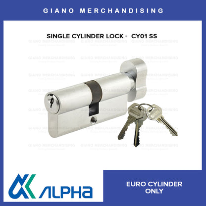 Euro Cylinder 70mm for Mortisse Lock