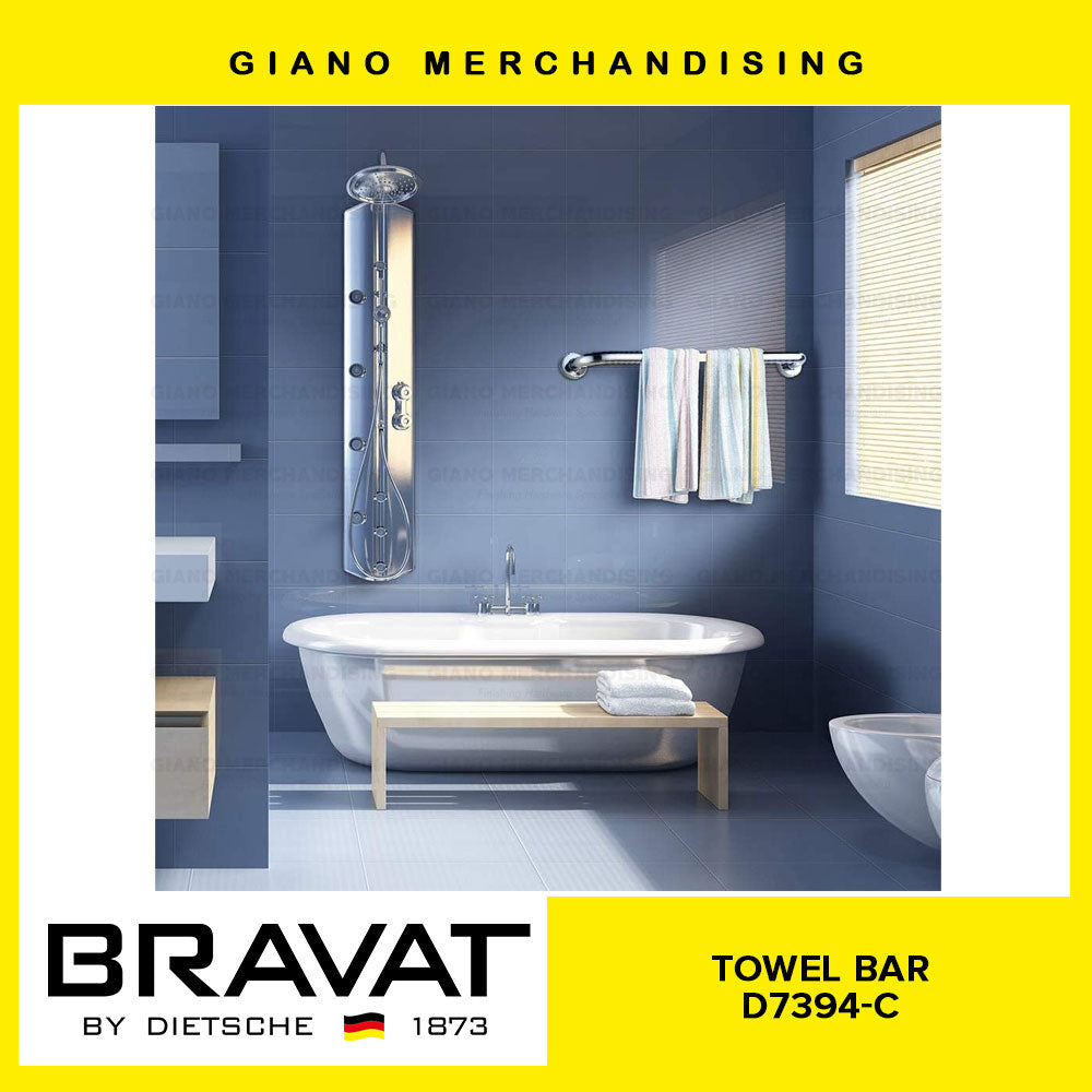 BRAVAT Bathroom Towel Bar D7394-C