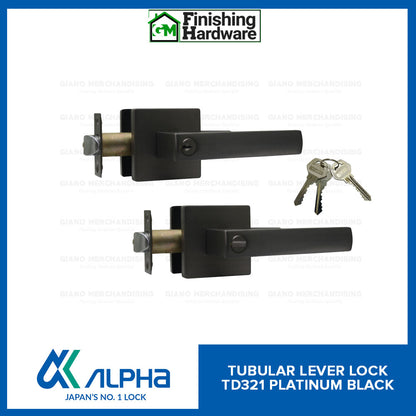 Alpha Tubular Lever Door Lock