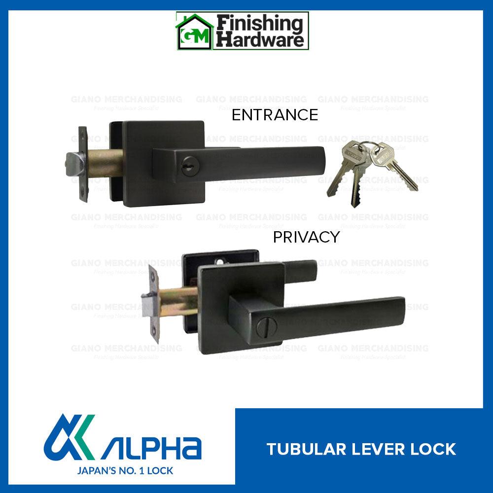 Alpha Tubular Lever Door Lock