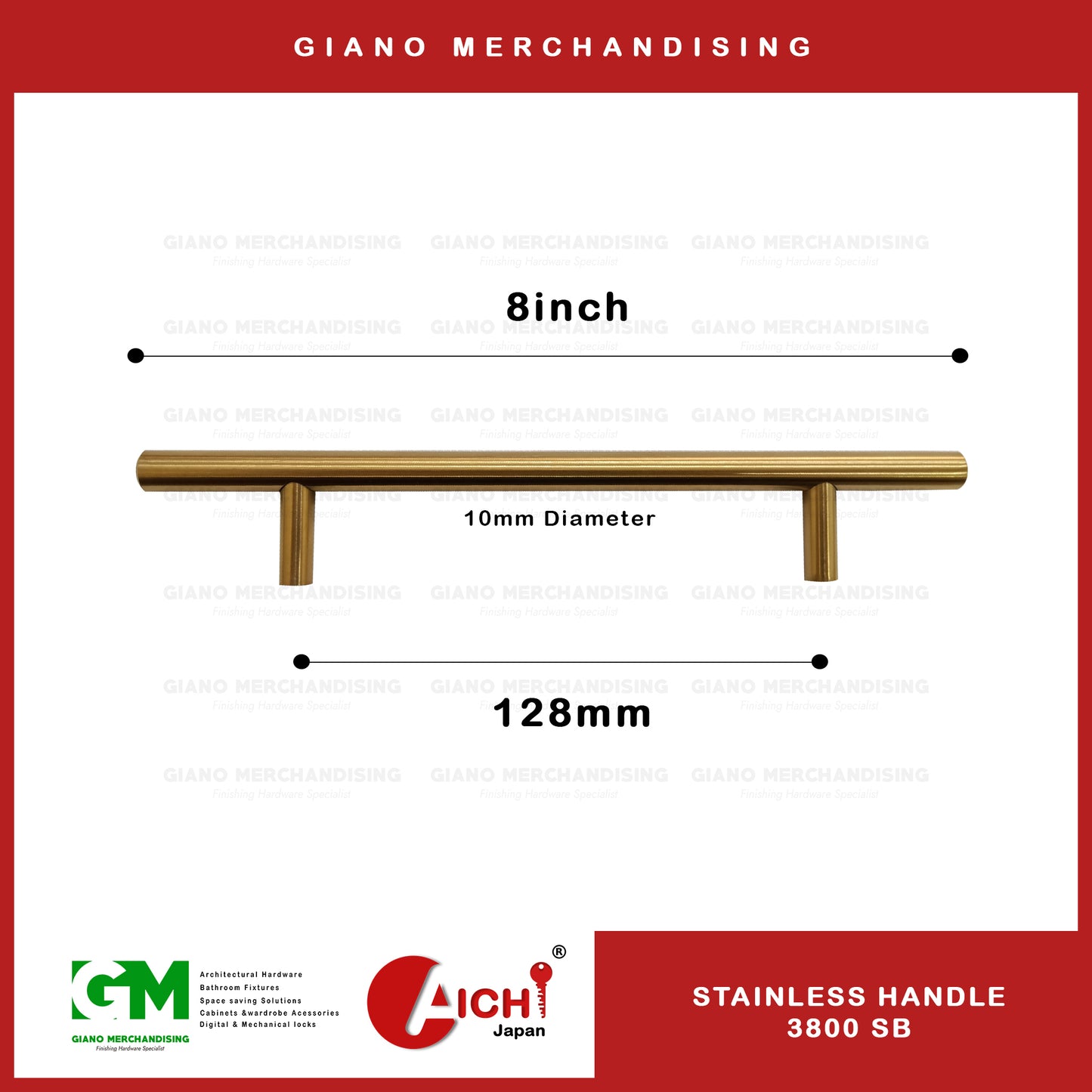 Cabinet Handle 3800 SB