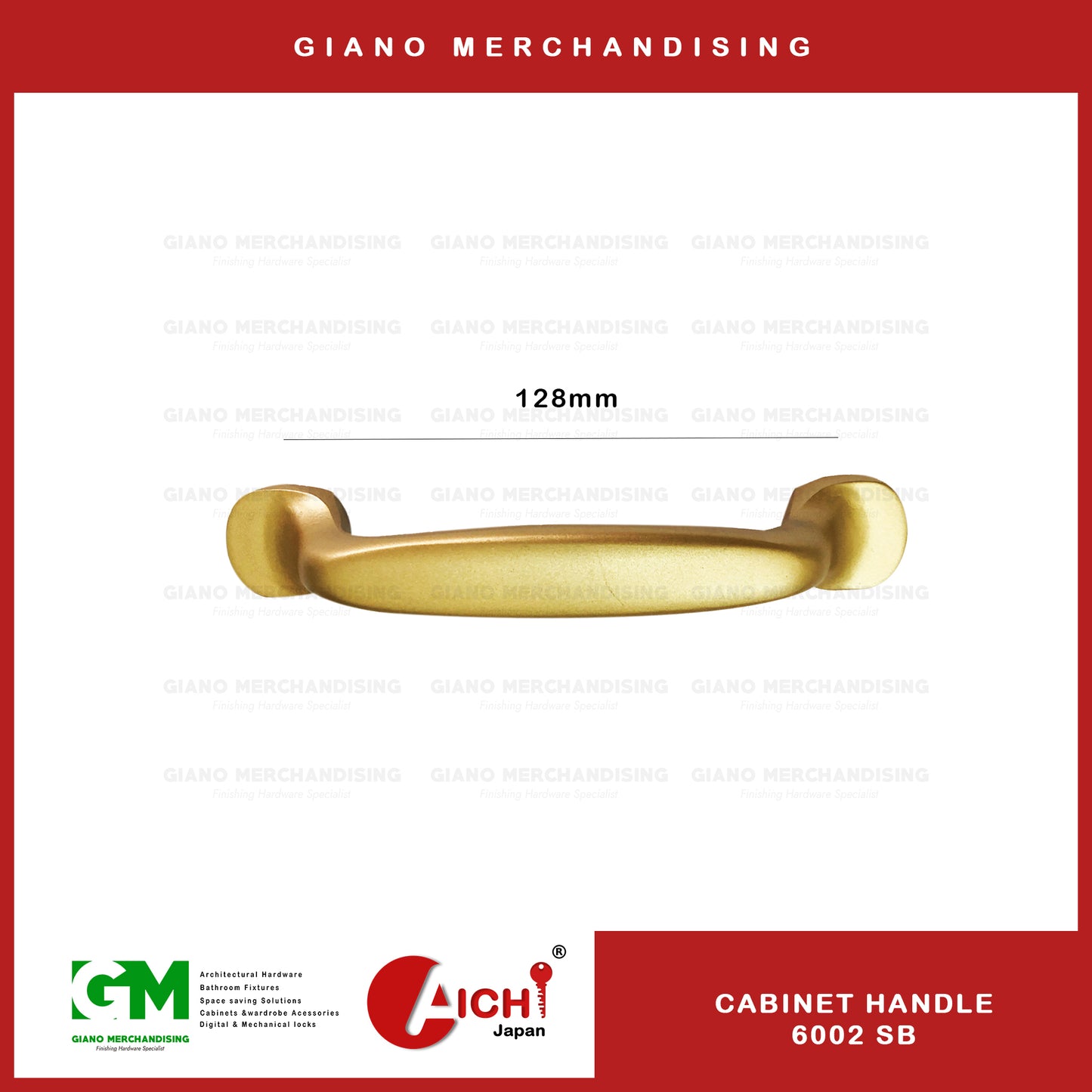 Cabinet Handles 6002 SB