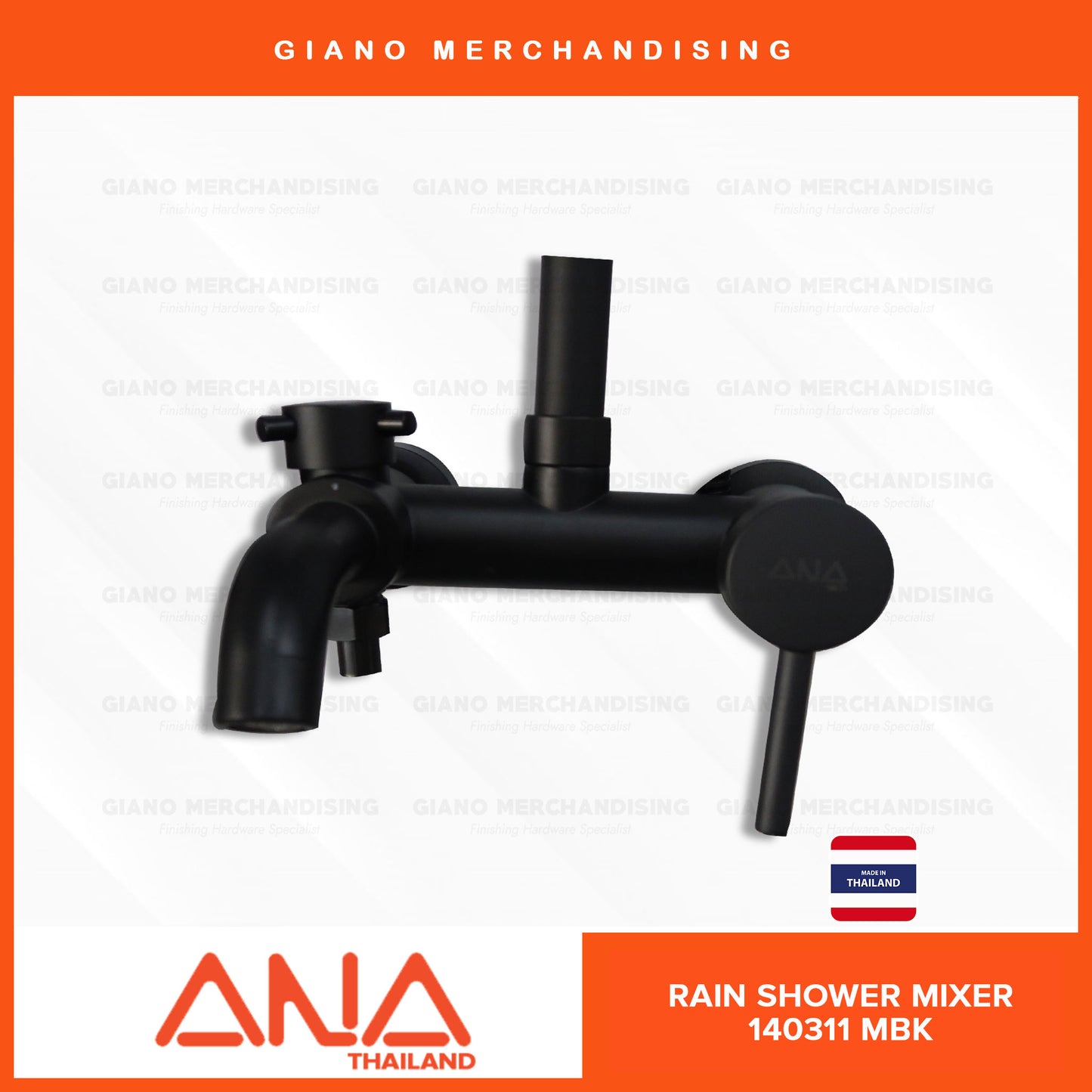 ANA Rain Shower Mixer 140311 MBK