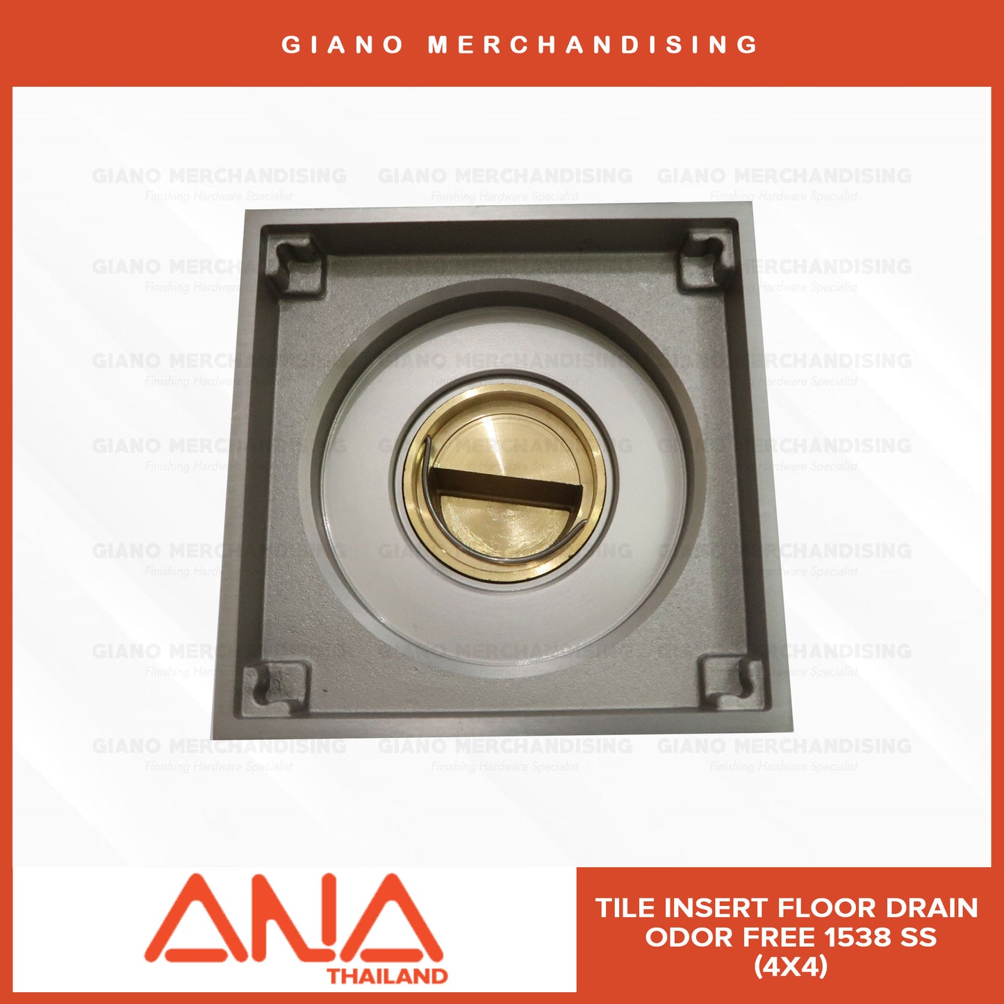 ANA Floor Drain Strainer 1538 (4x4)