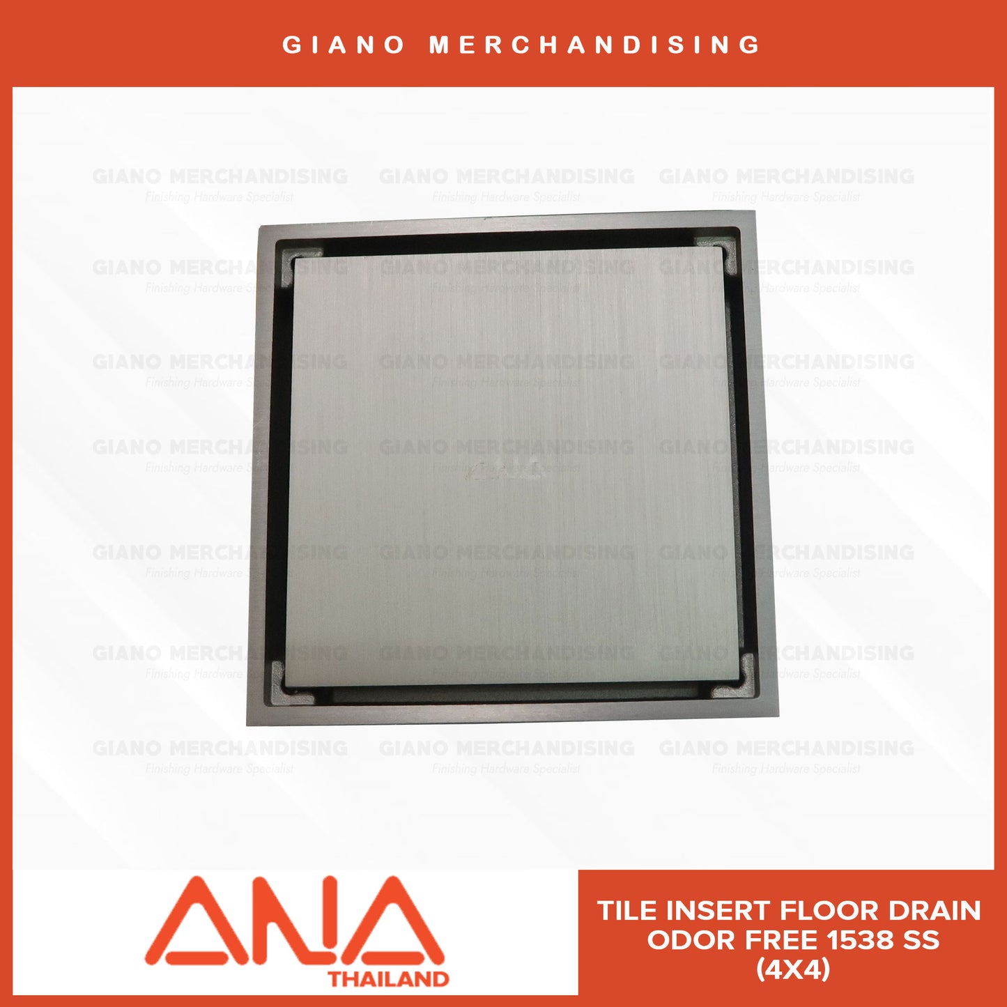 ANA Floor Drain Strainer 1538 (4x4)