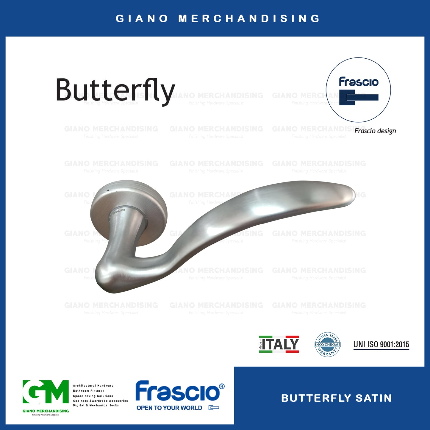 FRASCIO Butterfly (Mortisse Lockset)