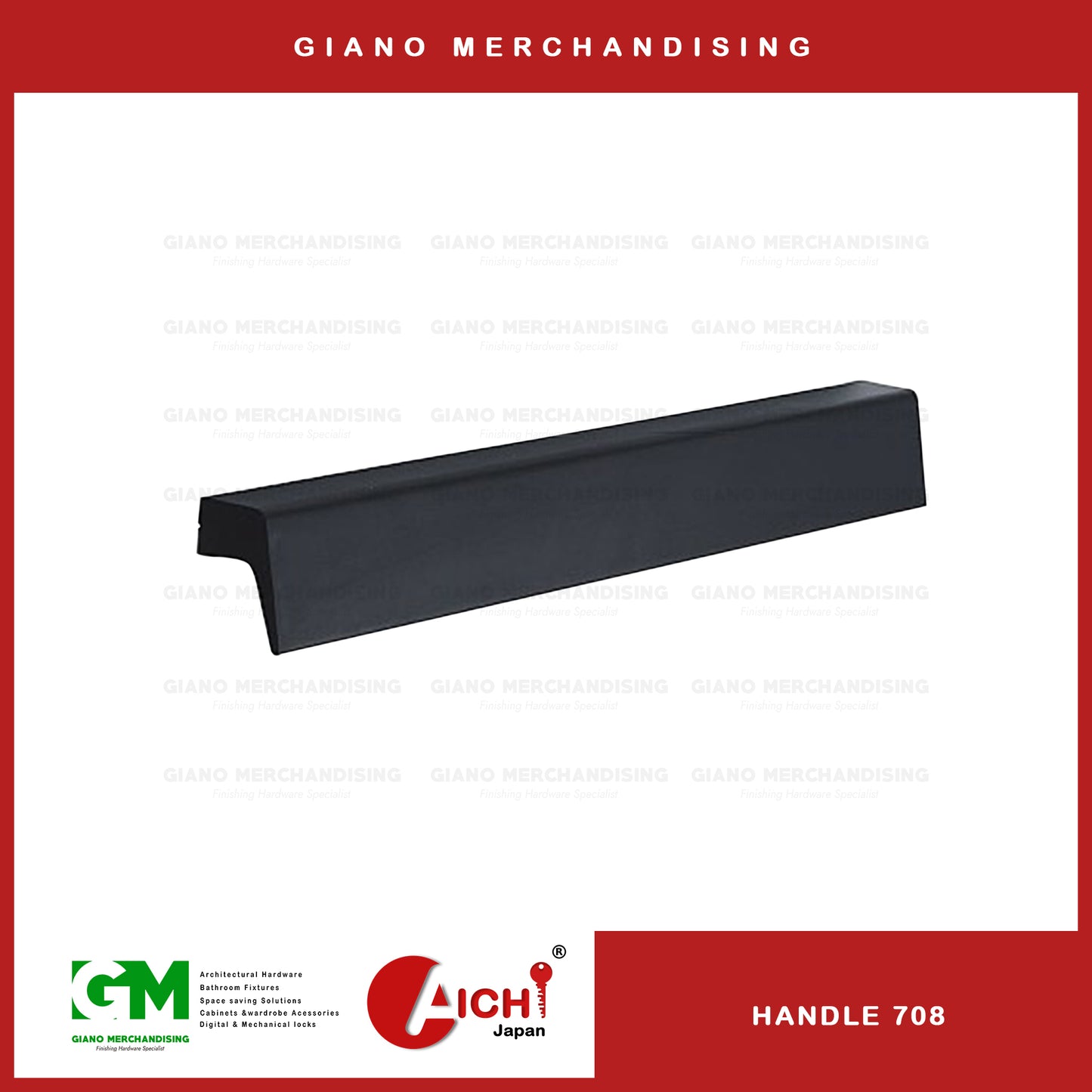 Cabinet Handle 708 MBK