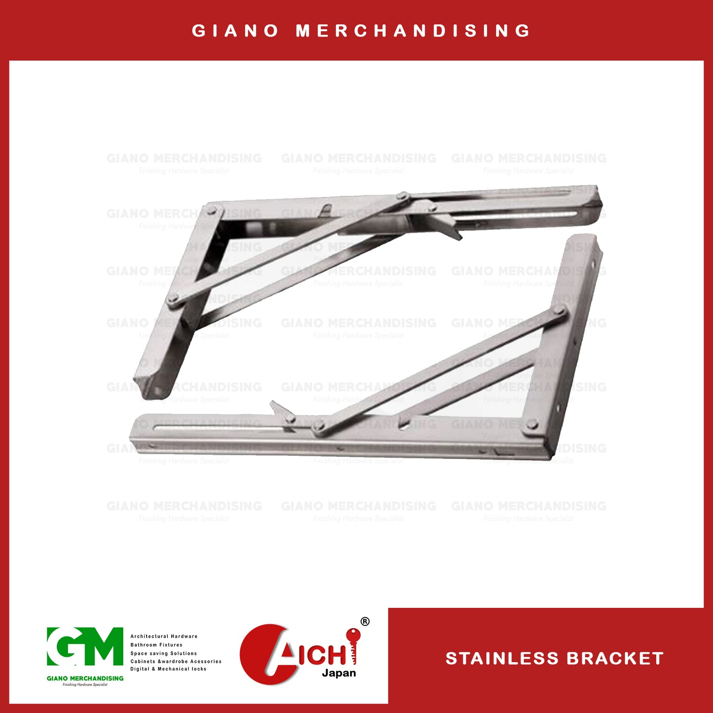 Folding Shelf Bracket 10"