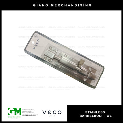 Veco Stainless Barrelbolt WL