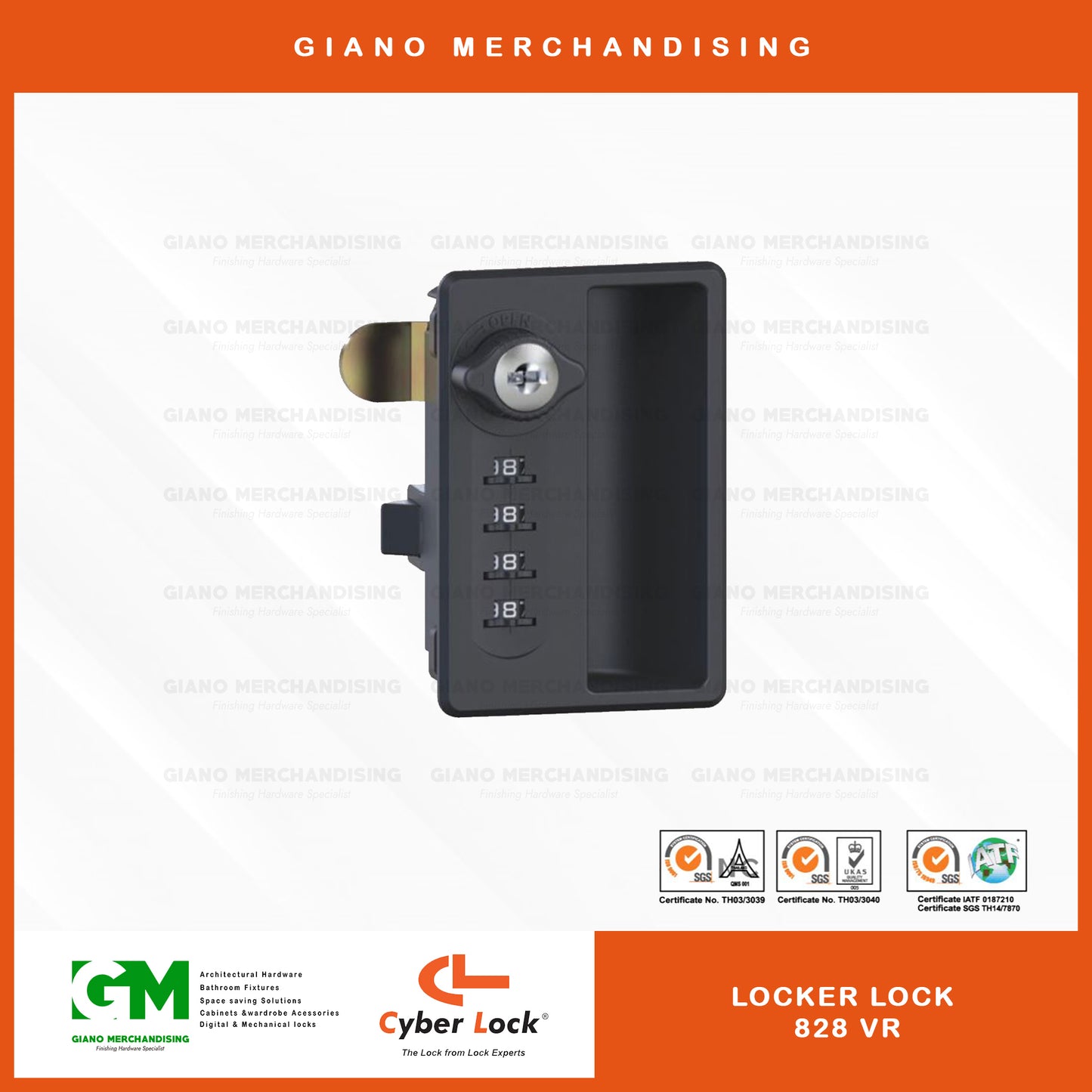 CyberLock Locker Lock 828 VR