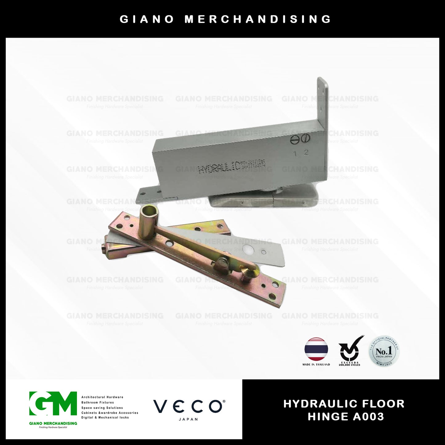 Veco Hydraulic Floor Hinge A003