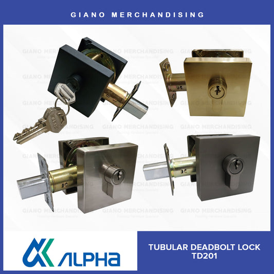 Alpha Tubular Deadbolt Lock TD201