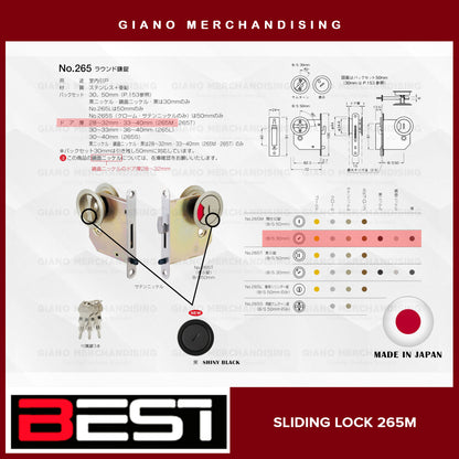 Sliding Lock 265M