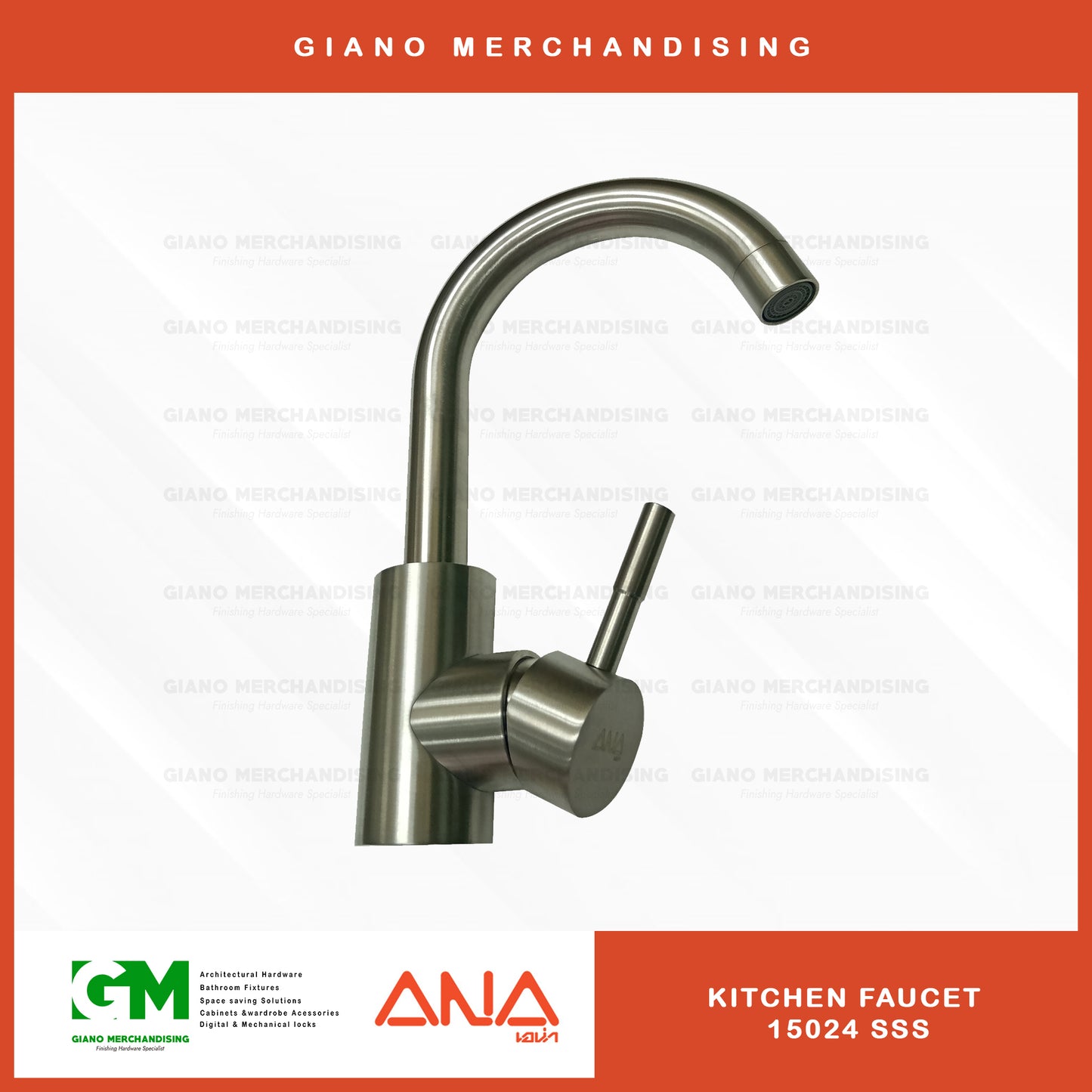 ANA Kitchen Faucet 15024 SSS