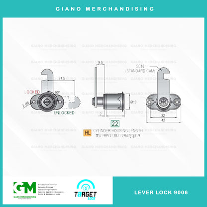 Target Lever Lock 9006