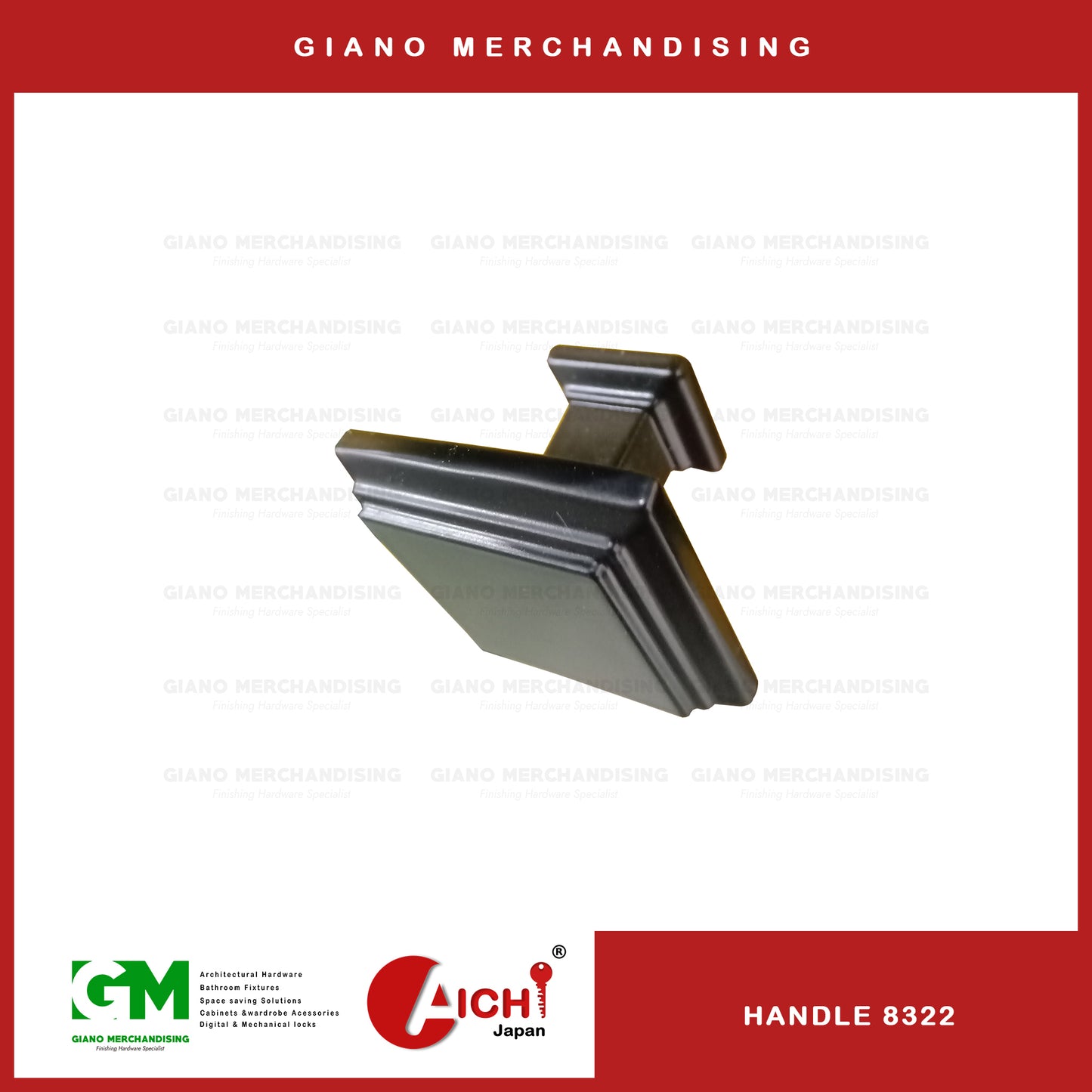 Cabinet Handle 8322 MBK