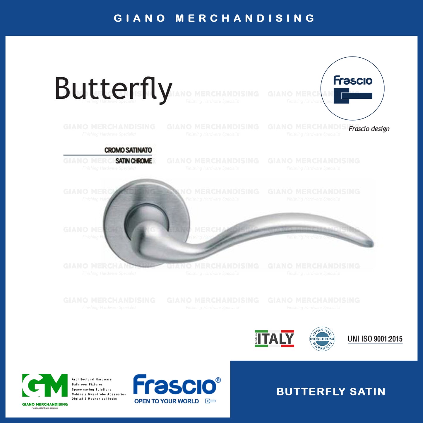 FRASCIO Butterfly (Mortisse Lockset)