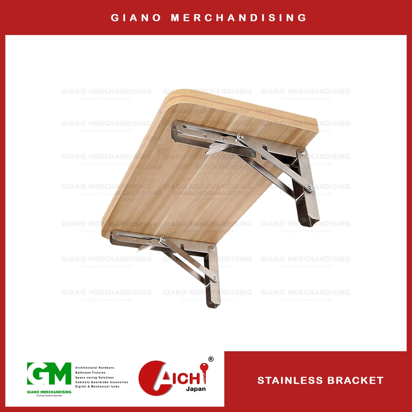 Folding Shelf Bracket 10"