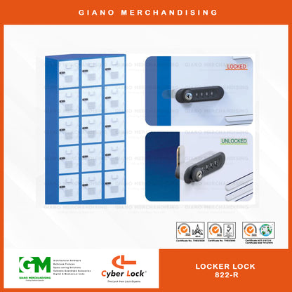 CyberLock Locker Lock 822-R