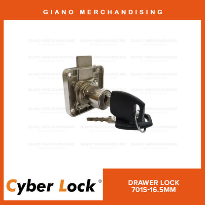 CyberLock Drawer Lock 701S (16.5mm Diameter)