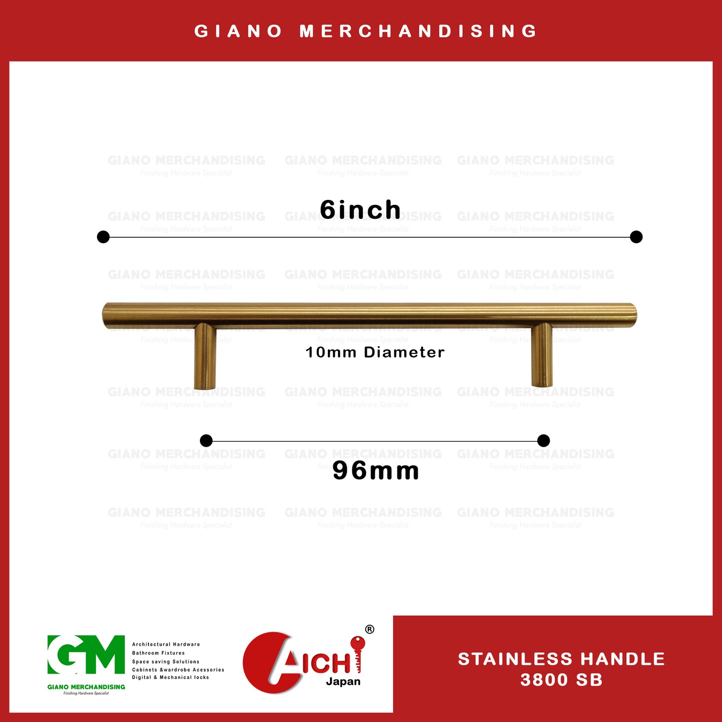 Cabinet Handle 3800 SB