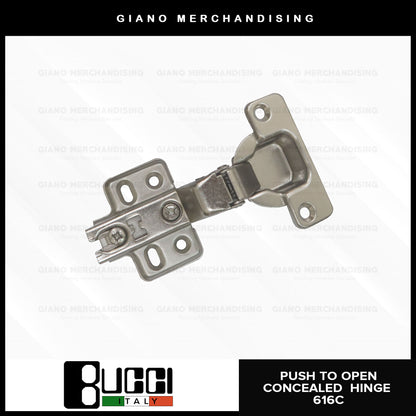 BUCCI Push to Open Concealed Hinges 616(2pcs/pack)