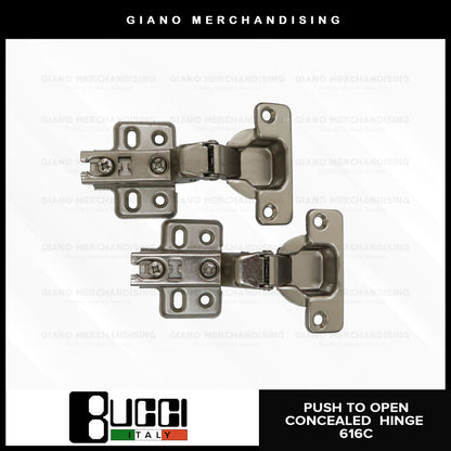 BUCCI Push to Open Concealed Hinges 616(2pcs/pack)