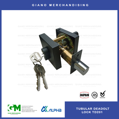 Alpha Tubular Deadbolt Lock TD201