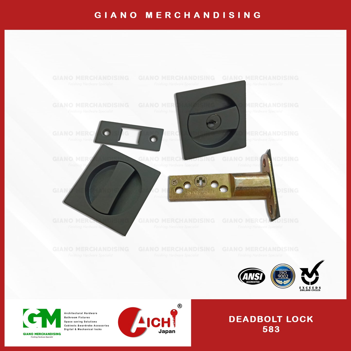 Aichi Deadbolt Door Lock 583