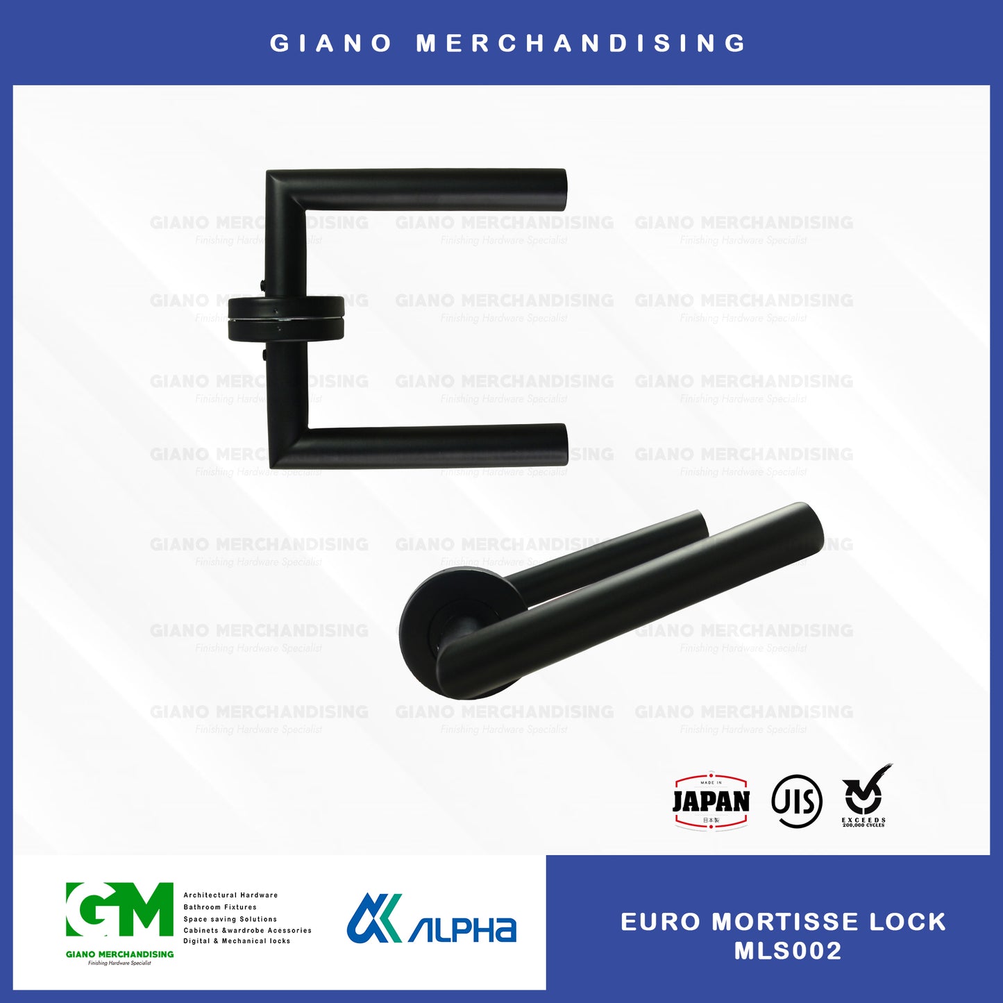 Alpha Euro Mortisse Door Lock MLS002