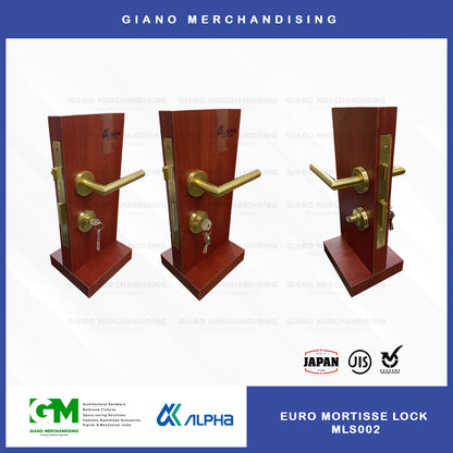 Alpha Euro Mortisse Door Lock MLS002