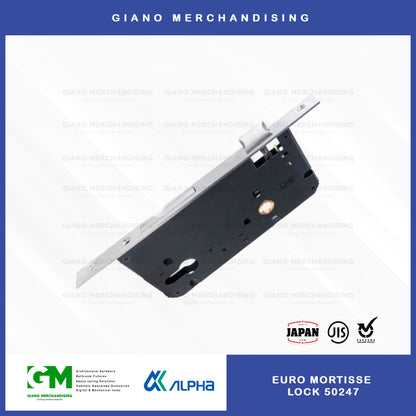 Alpha Euro Mortisse Door Lock 50247