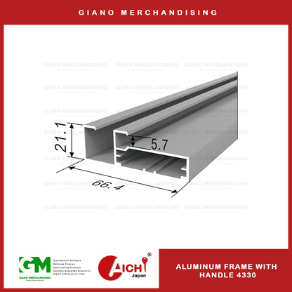 Aluminum Profile Frame with Handle 4330